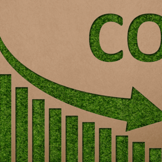 Carbon emissions graph